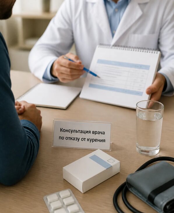 Консультация врача по отказу от курения для взрослых в Липецке